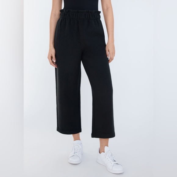 ARITZIA THE GROUP BY BABATON Powell Pant High Waist Crop Carrot Pants Black Sz S - Picture 2 of 14